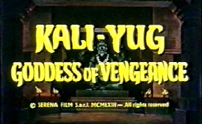 Kali-Yug Goddess Of Vengeance