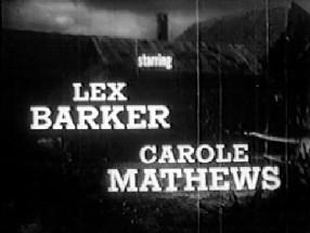 starring Lex Barker - Carole Mathews